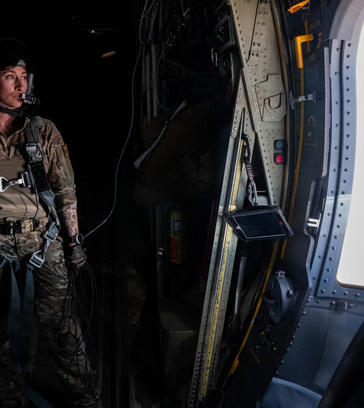 AS-6BKS Door in Action